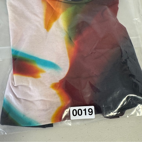 COS Lea Colombo Abstract Print T-Shirt XS Multicolor Short Sleeve Top - Picture 11 of 13